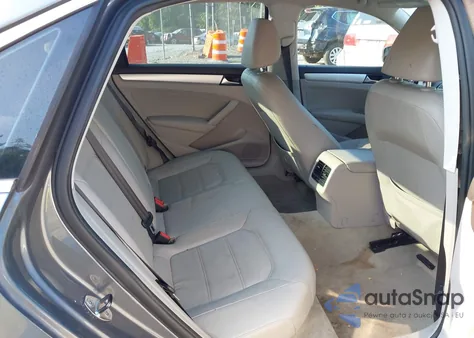 2013 Volkswagen Passat Se from USA, damaged, VIN 1VWBP7A30DC061758